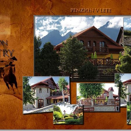 Penzion Country Stará Lesná Exteriör bild