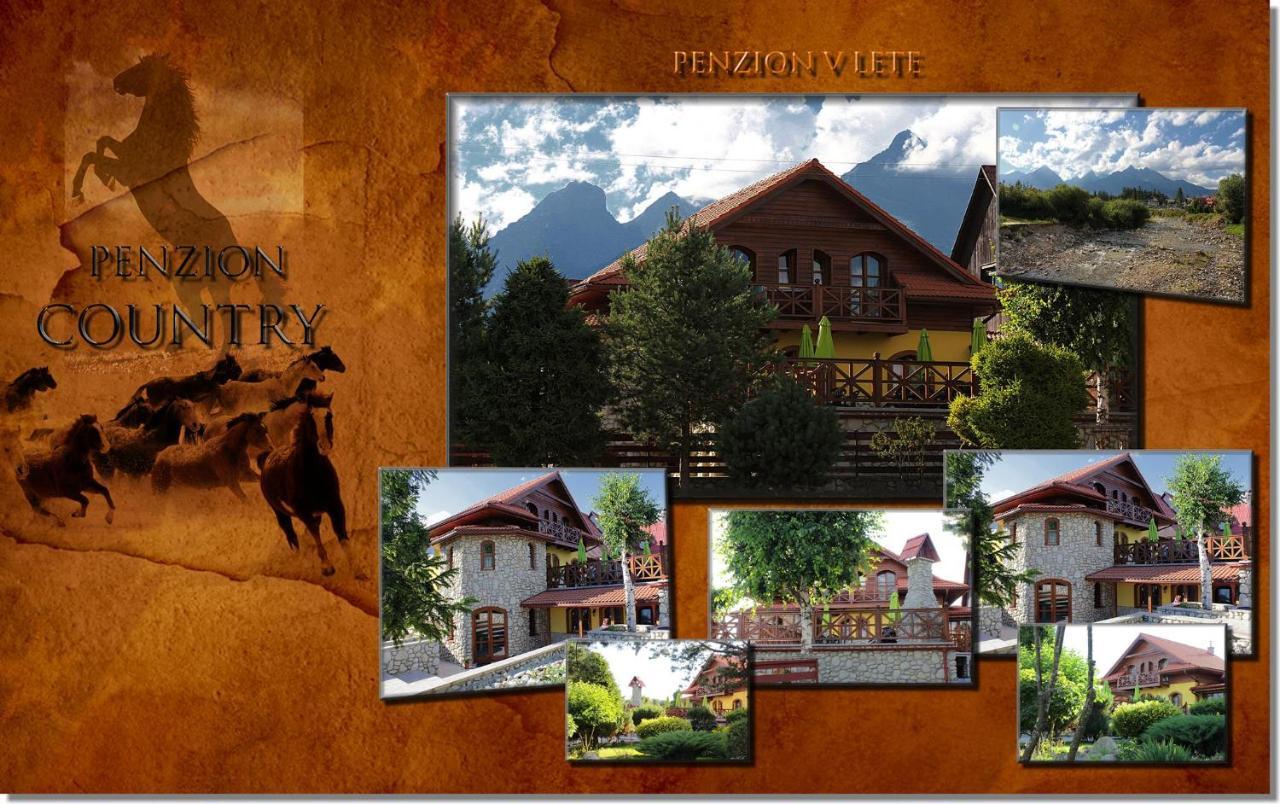 Penzion Country Stará Lesná Exteriör bild