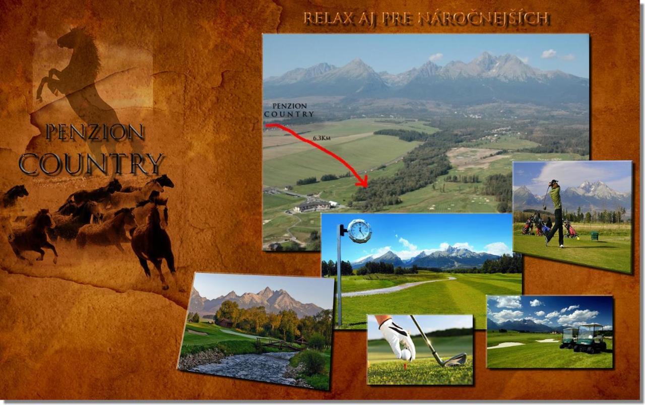 Penzion Country Stará Lesná Exteriör bild